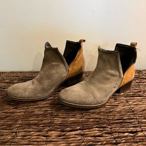 Diba True “Stop By” Women Suede Leather Booties